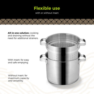 ecomposer-3Pcs Pasta Pan 