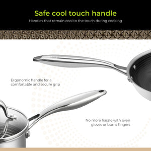 BE | LIVING CIRCLAD Series 12-Piece Nonstick Cookware Set