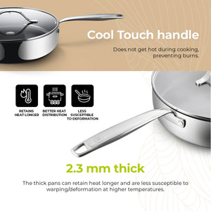 ecomposer-Sauté Pan with Lid